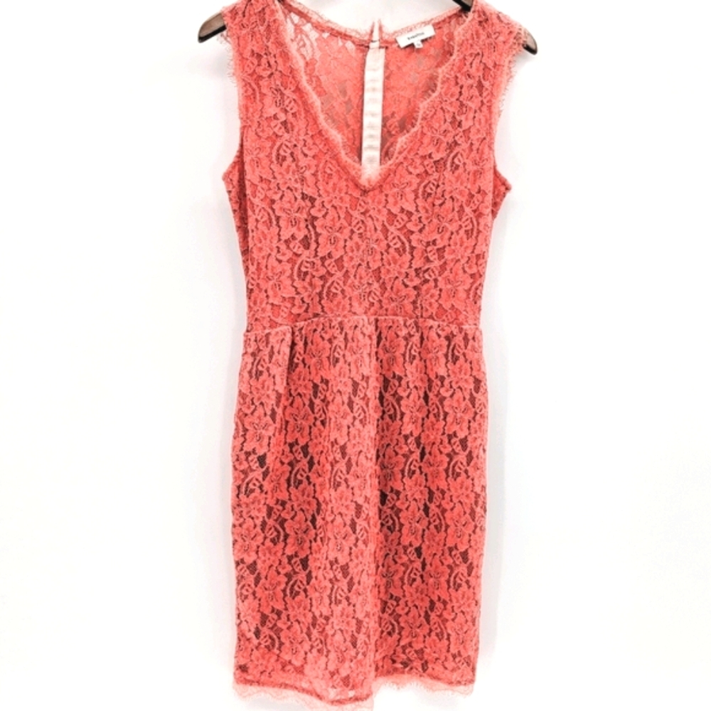 Aritzia‎ Babaton Anton Coral Lace Dress